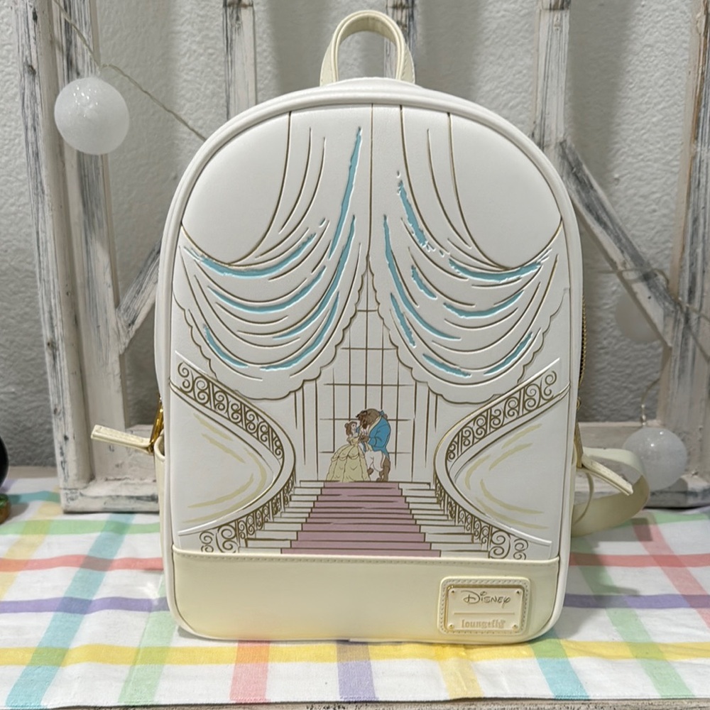 Disney Loungefly Beauty and the Beast Mini Backpack